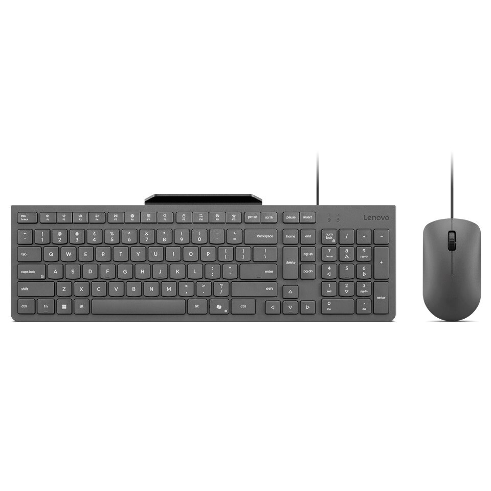 Tastatūra + pele Lenovo 310 US English GX31R09775 Black