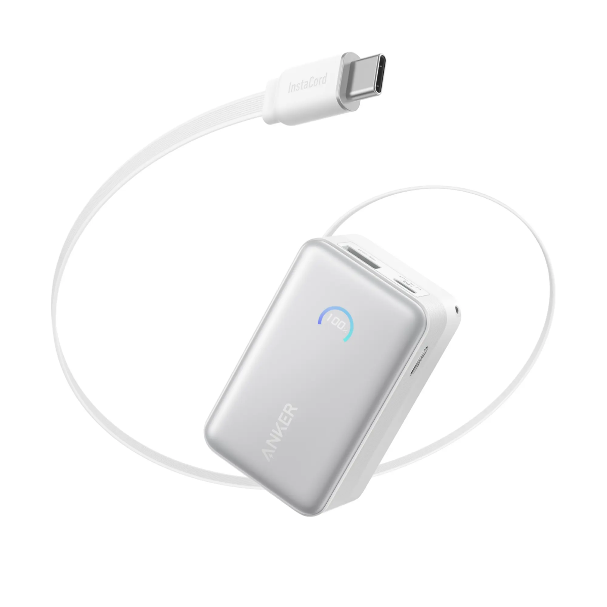 Ārējais akumulators Anker Nano 10000 mAh White (A1638H21)