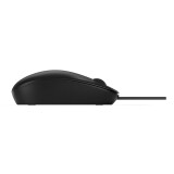 Pele HP 125 Wired Mouse Black (265A9AA)