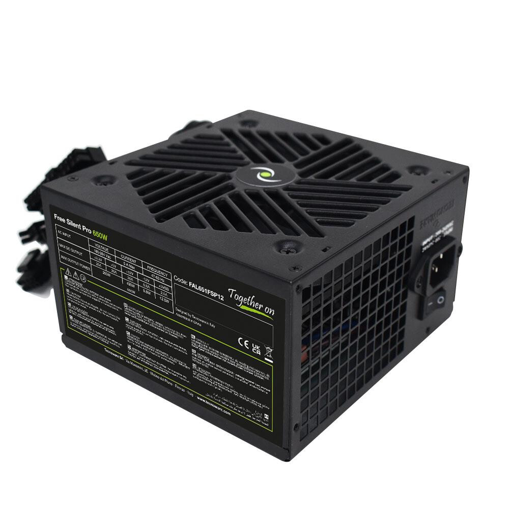 Barošanas bloks TECNOWARE ATX PC 180 264 V 650W (FAL651FSP12) - foto 3
