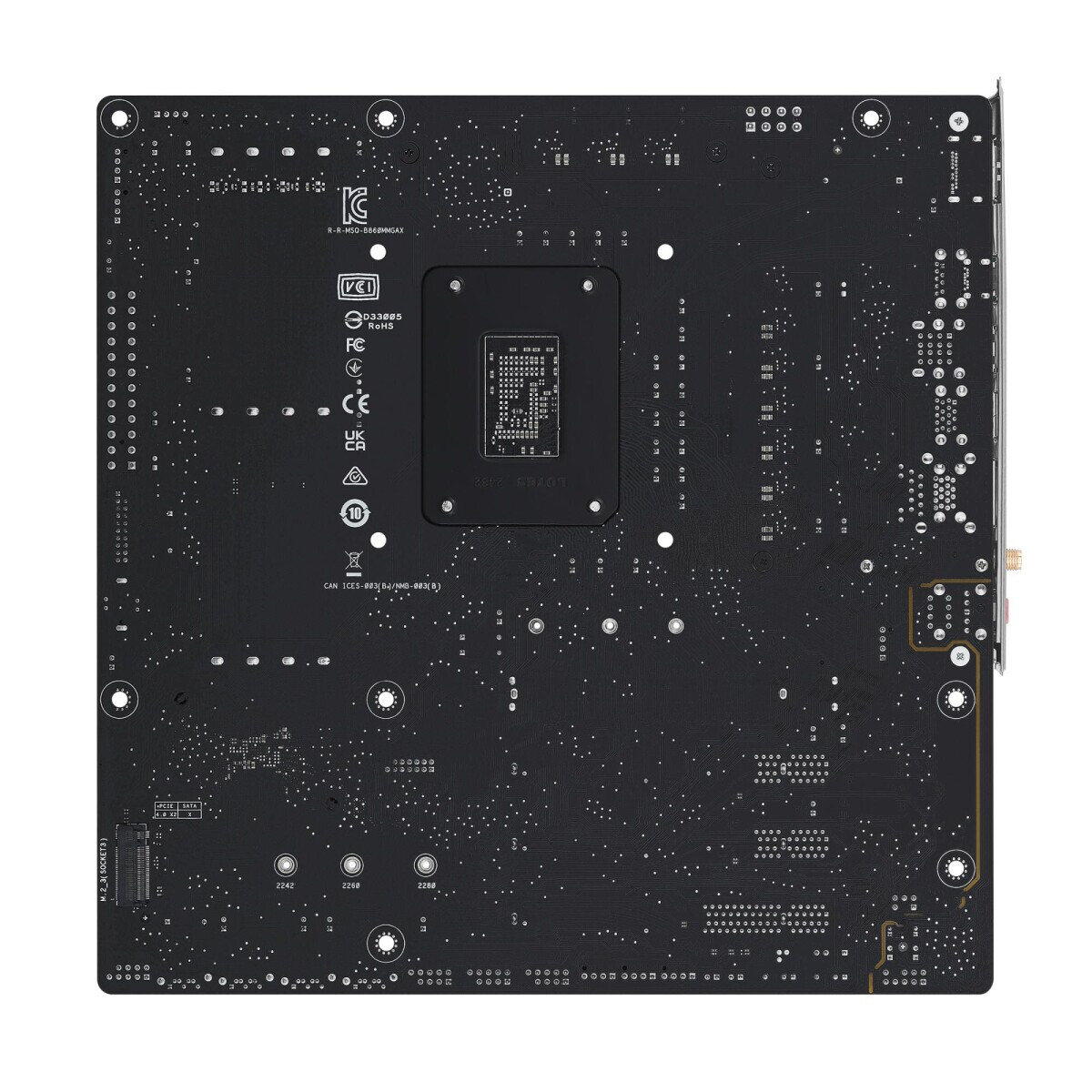 Pamatplate ASUS Intel B860 Express LGA1851 mATX DDR5 - B860M MAX GAMING AX - foto 3