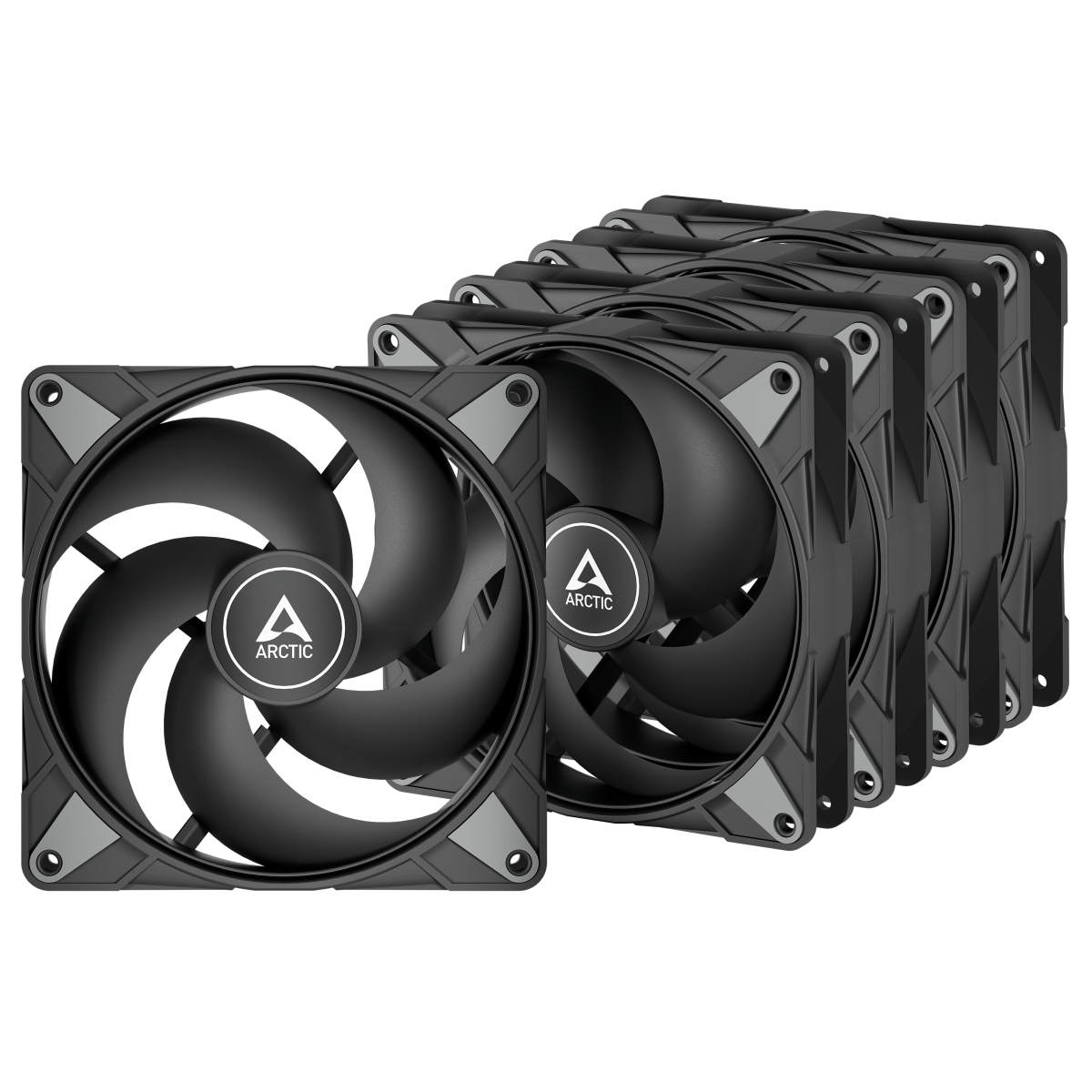 Korpusa dzesētājs ARCTIC P14 Max PWM 5Psc Black (ACFAN00290A) - ACFAN00290A  - foto 5