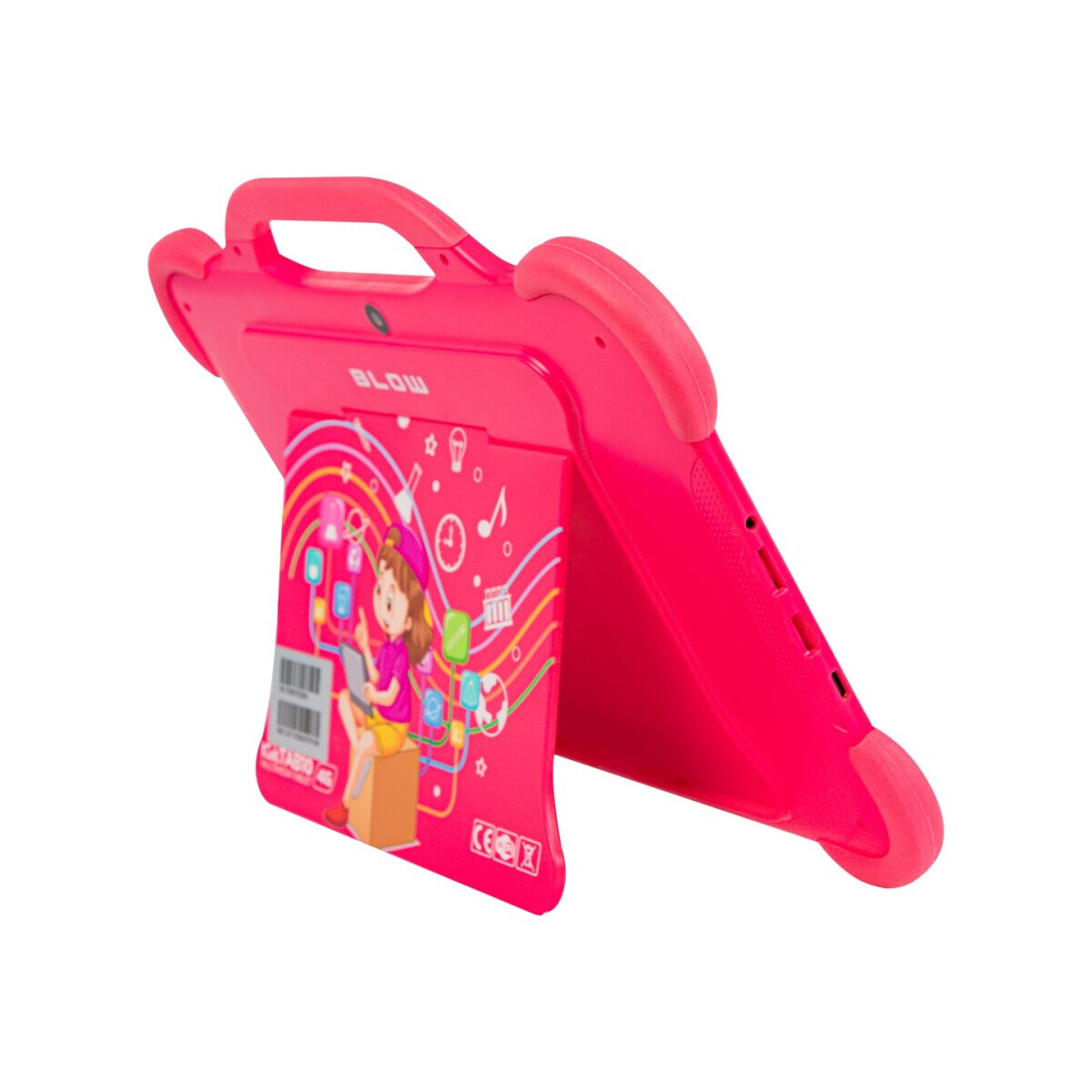 Planšetdators BLOW Tablet KidsTAB10 4G 4/64GB pink + case (79-067) - foto 2