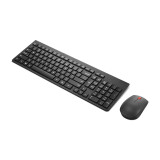 Tastatūra + pele Lenovo Essential Wireless Combo Keyboard & Mouse Gen2 Black (4X31R64494)