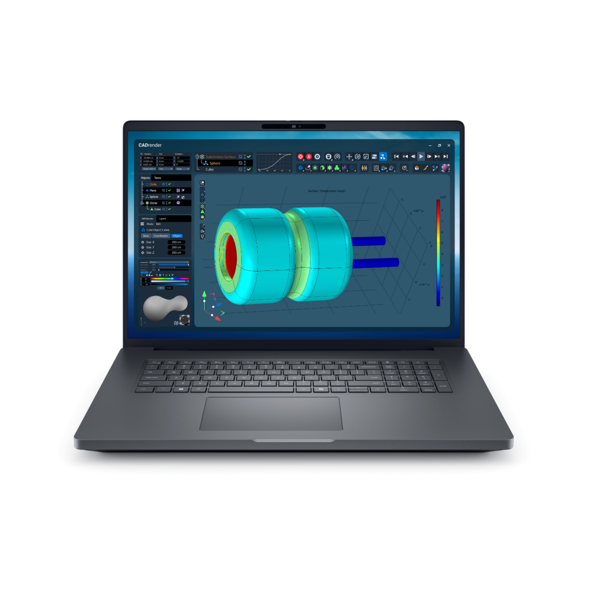 Portatīvais dators Dell Pro Max 18 Plus Ultra 7 265HX 32/512GB NVIDIA RTX PRO 1000 Blackwell Win11 Pro (1022838763)