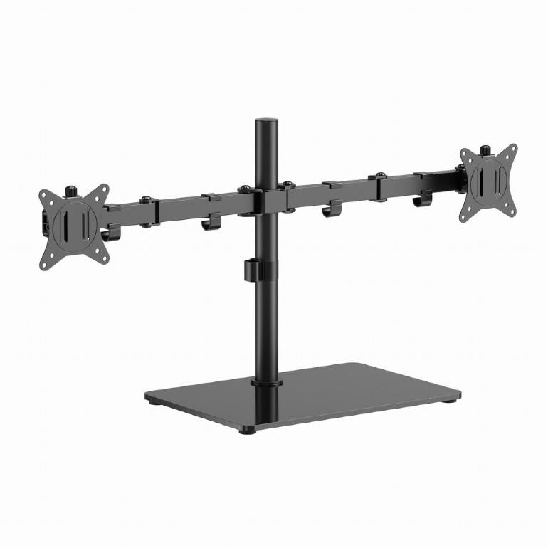 Kronšteins GEMBIRD ACC DESK STAND 17 32 DUAL (MS-D2ST-01) - foto 2