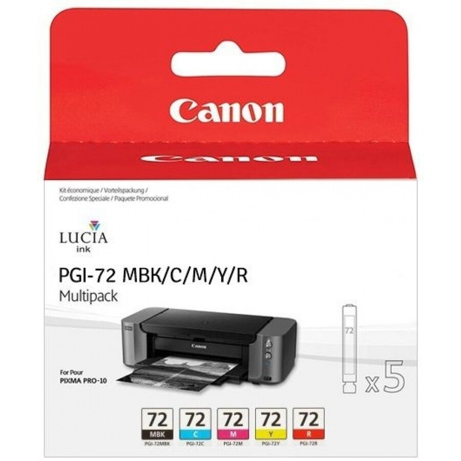 CANON 1LB PGI-72 MBK/C/M/Y/R ink cartridge (6402B009)