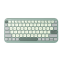 Tastatūra ASUS Marshmallow KW100 Wireless Green Tea Latte  (90XB0880-BKB180) - foto 6