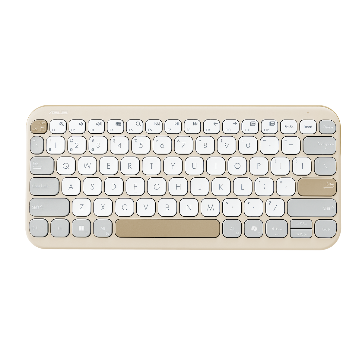 Tastatūra Asus Marshmallow KW100 Wireless  (90XB0880-BKB170) - foto 5