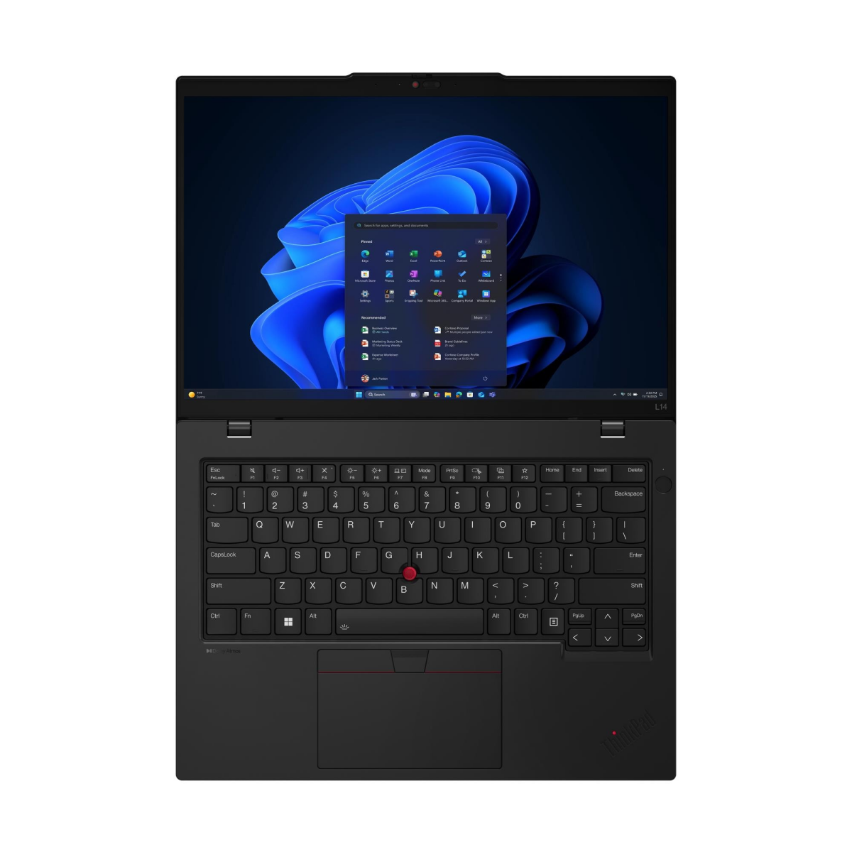 Portatīvais dators Lenovo ThinkPad L14 G6 Intel Core Ultra 7 255U 32/1Tb 14 (21S6004CMX) - foto 5