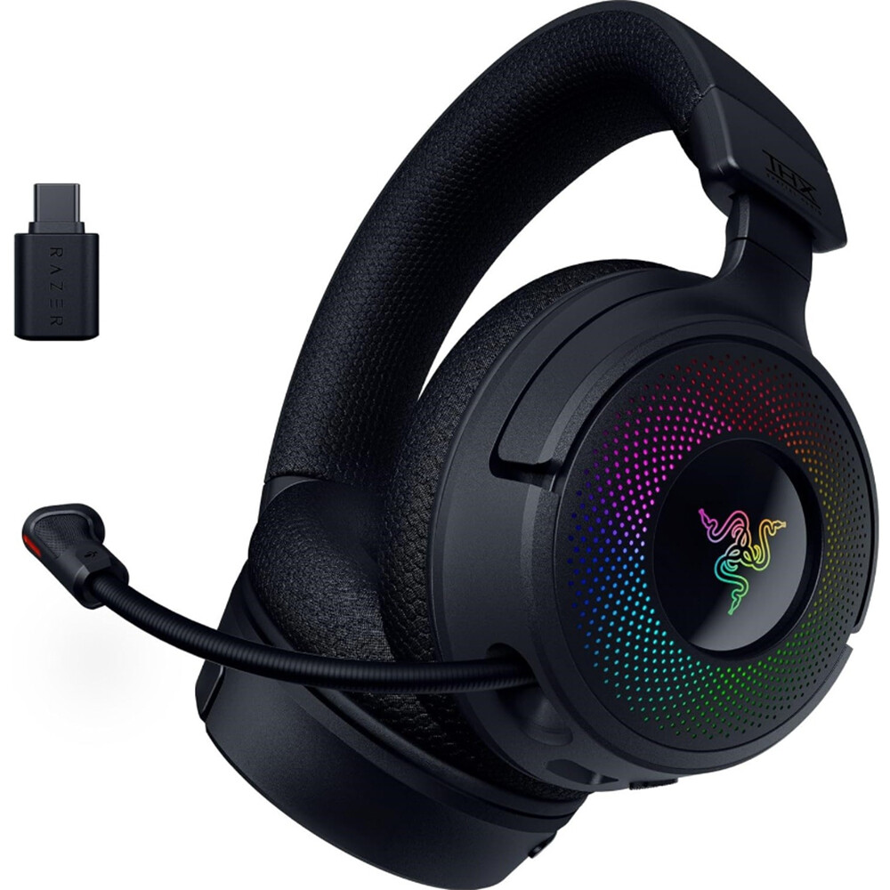 Austiņas Razer Kraken V4 Black (RZ04-05170100-R3M1)