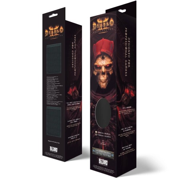 Peles paliktnis Blizzard Diablo 2 - Resurrected Mephisto Mousepad XL (FBLMPD2MPHIST21XL) - foto 3