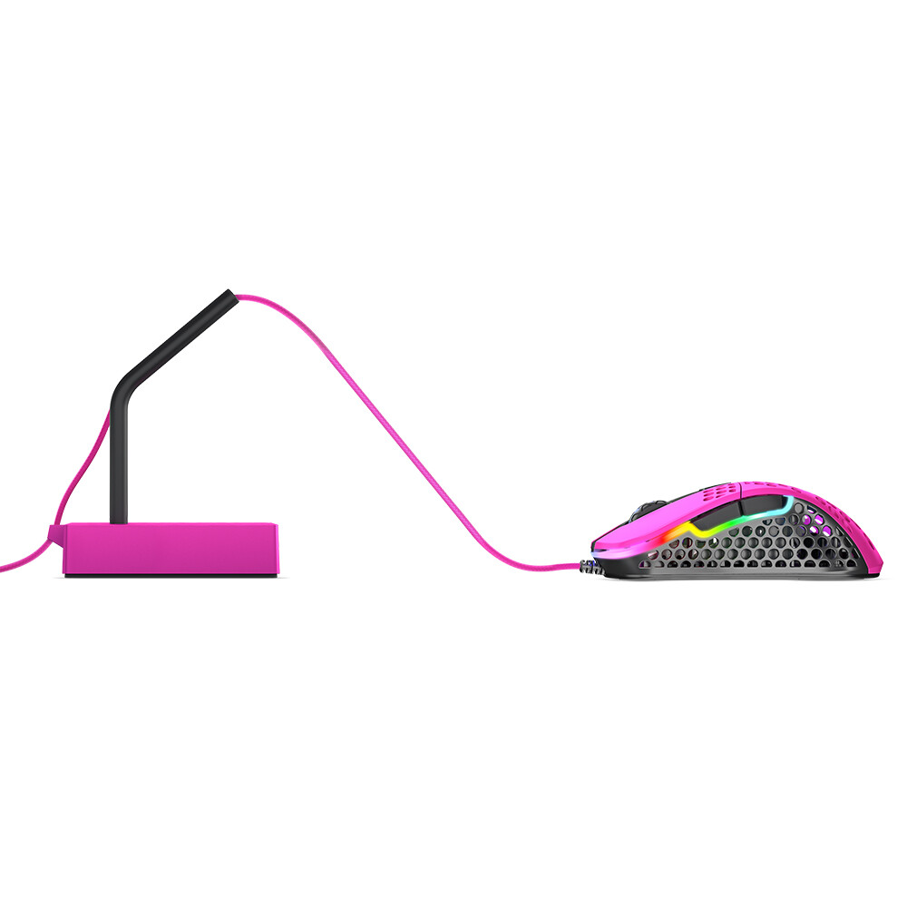 Peles vada turētājs Xtrfy B4 Mouse Bungee Pink (XG-B4-PINK)