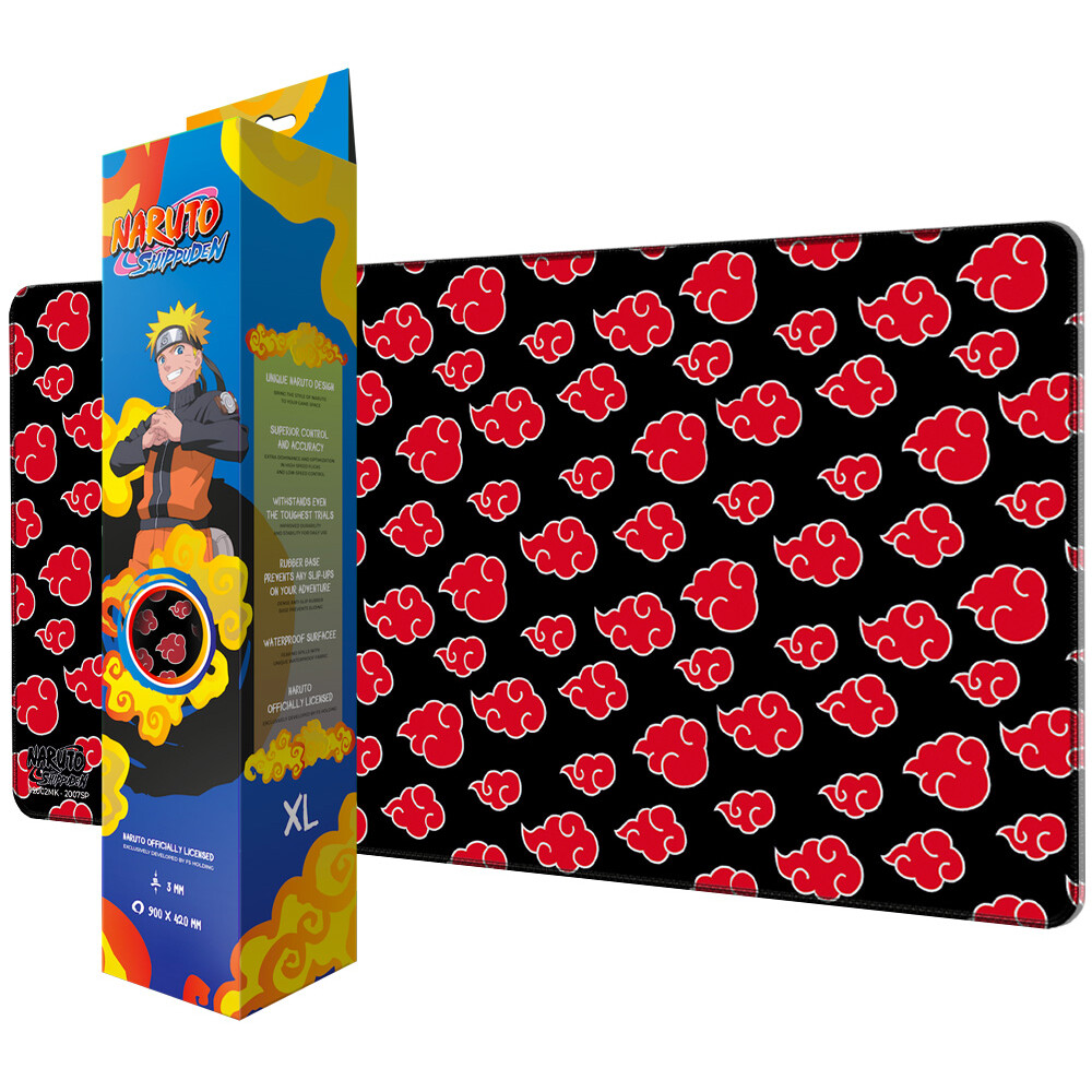 Peles paliktnis Naruto Shippuden Mousepad Akatsuki Clouds XL (FNRMPSPEED24CLDXL) - foto 2
