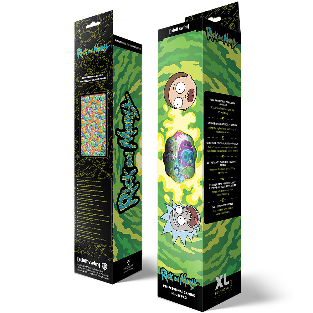 Peles paliktnis Rick and Morty Mousepad Monster Jam XL - FWBMPRIMOR24011XL - foto 3