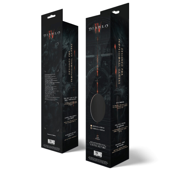 Peles paliktnis Blizzard Diablo IV - Skeleton King Mousepad XL (FBLMPD4SKELET21XL) - foto 3