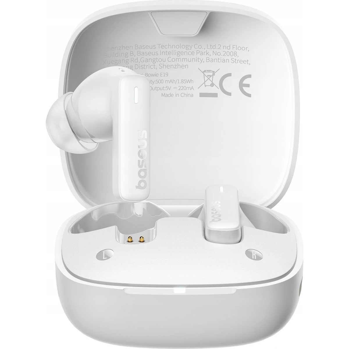 Austiņas Baseus Bowie E19 White (A00069600223-00) - foto 3