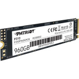 Ārējie cietie diski un SSD Patriot P310 960GB M.2 NVMe (P310P960GM28 )