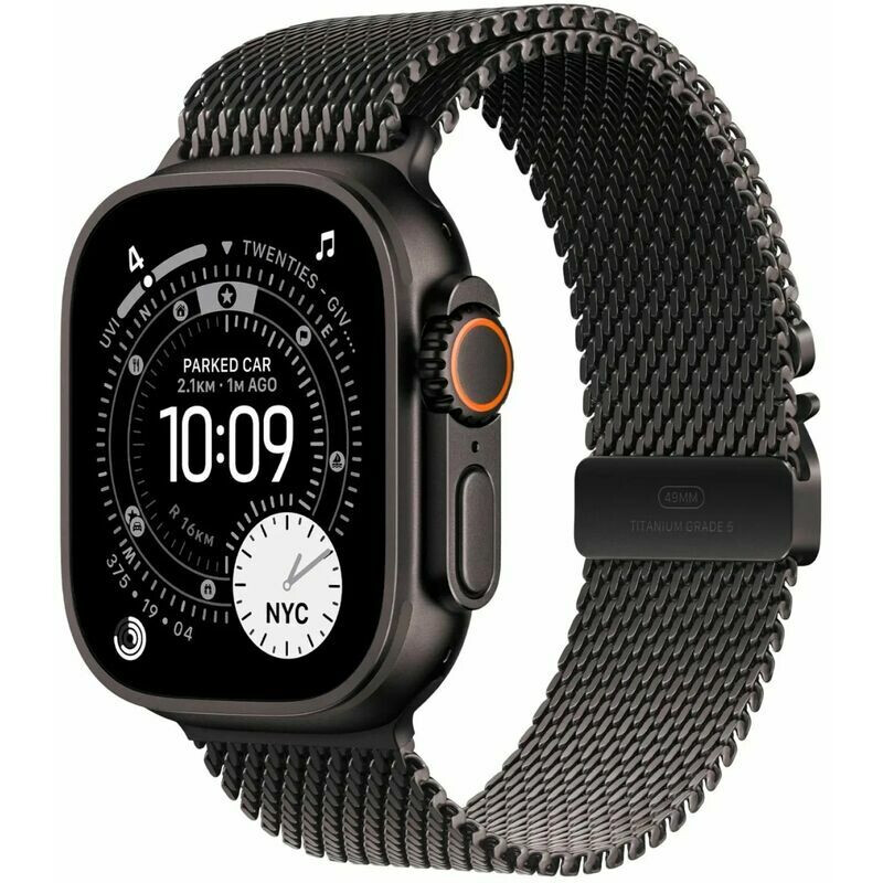 Viedpulkstenis Apple Watch Ultra 3 GPS Cellular 49mm 5G Black (MF1Q4QF/A)