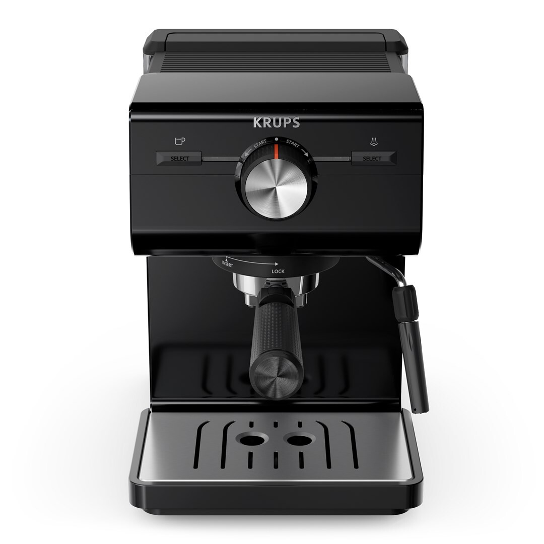 Virtuves piederumi Krups Authentic XP381810 coffee maker Semi-auto Espresso machine 2 L