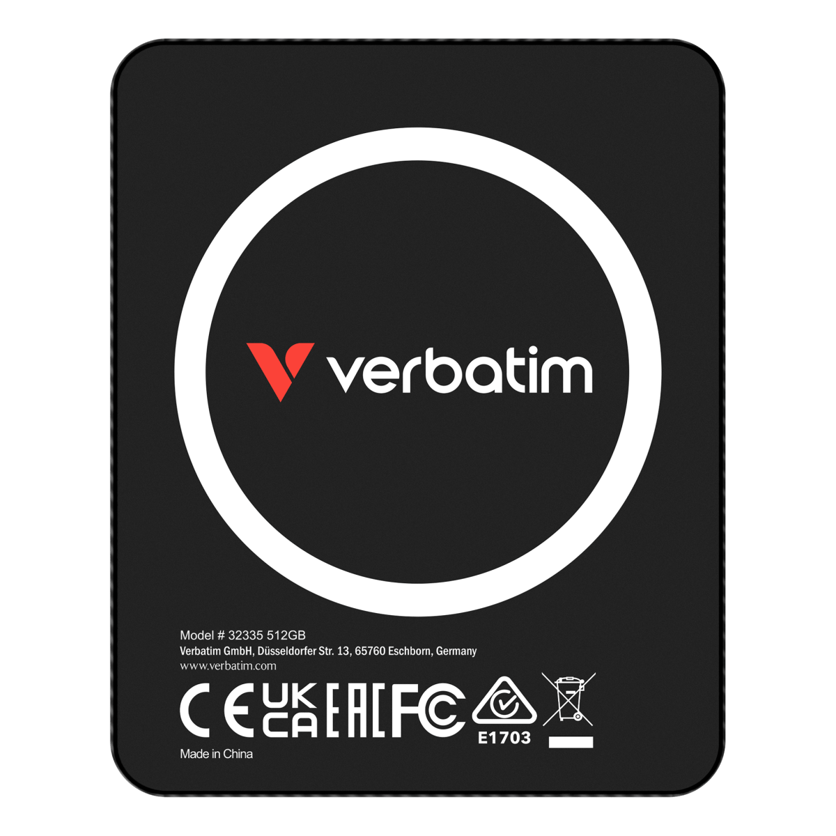 Ārējie cietie diski un SSD Verbatim SnapBack Ultra Slim SSD 1TB (023942323365) - foto 3