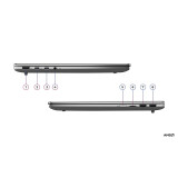 Portatīvais dators Lenovo IdeaPad Slim 5 14ARP10 Ryzen 5 7535HS 16/512GB W11H Luna Grey (83HT001VNT)