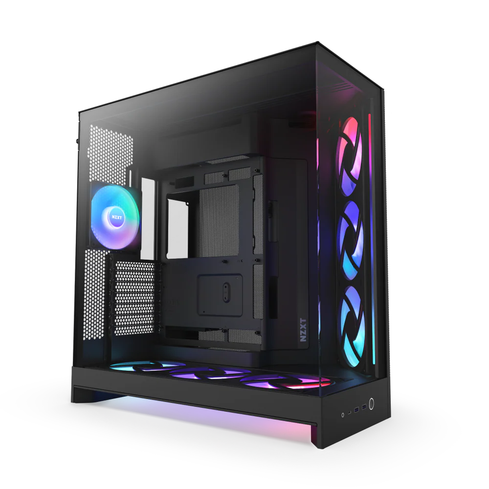 Datoru korpuss NZXT H9 Flow RGB+ Black (CM-H92FB-P1)