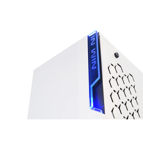 Datoru korpuss InWin 101 ATX  RGB ATX Mid Tower (CI698-White) - foto 3