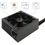 Barošanas bloks TooQ Apolo 750W Black (TQAPOLO-750SP)