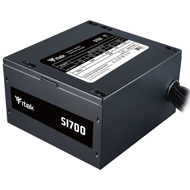 Barošanas bloks iTek SI 700W Black (ITPSESI700) - foto 2