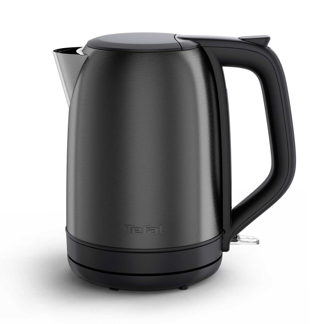 Kettle Tefal Subito KO5S08E0 electric kettle 1.7 L 2400 W Black, Stainless steel