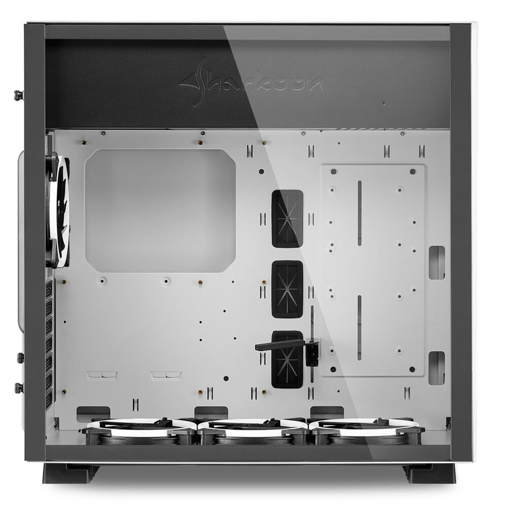 Datoru korpuss Sharkoon Pure Steel White RGB - PURE STEEL White RGB - foto 4