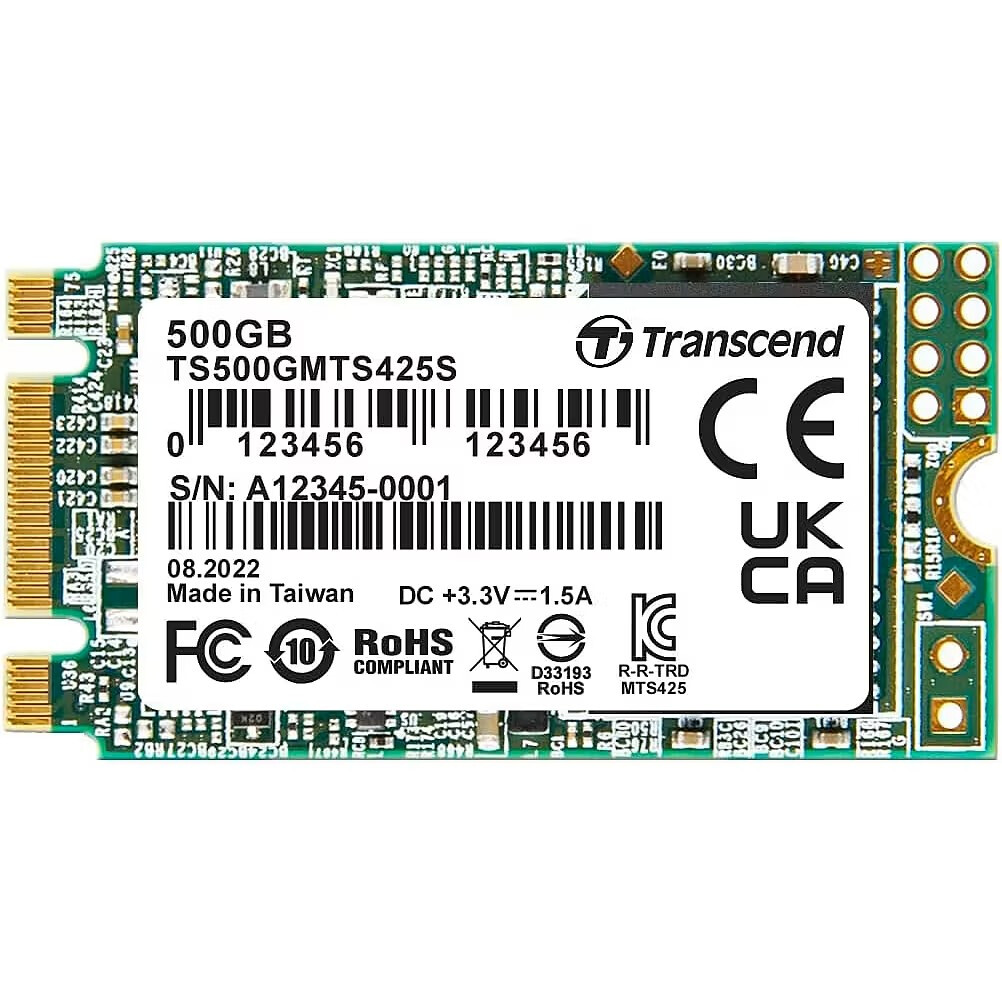 SSD Transcend 500GB (TS500GMTS425S) - foto 2