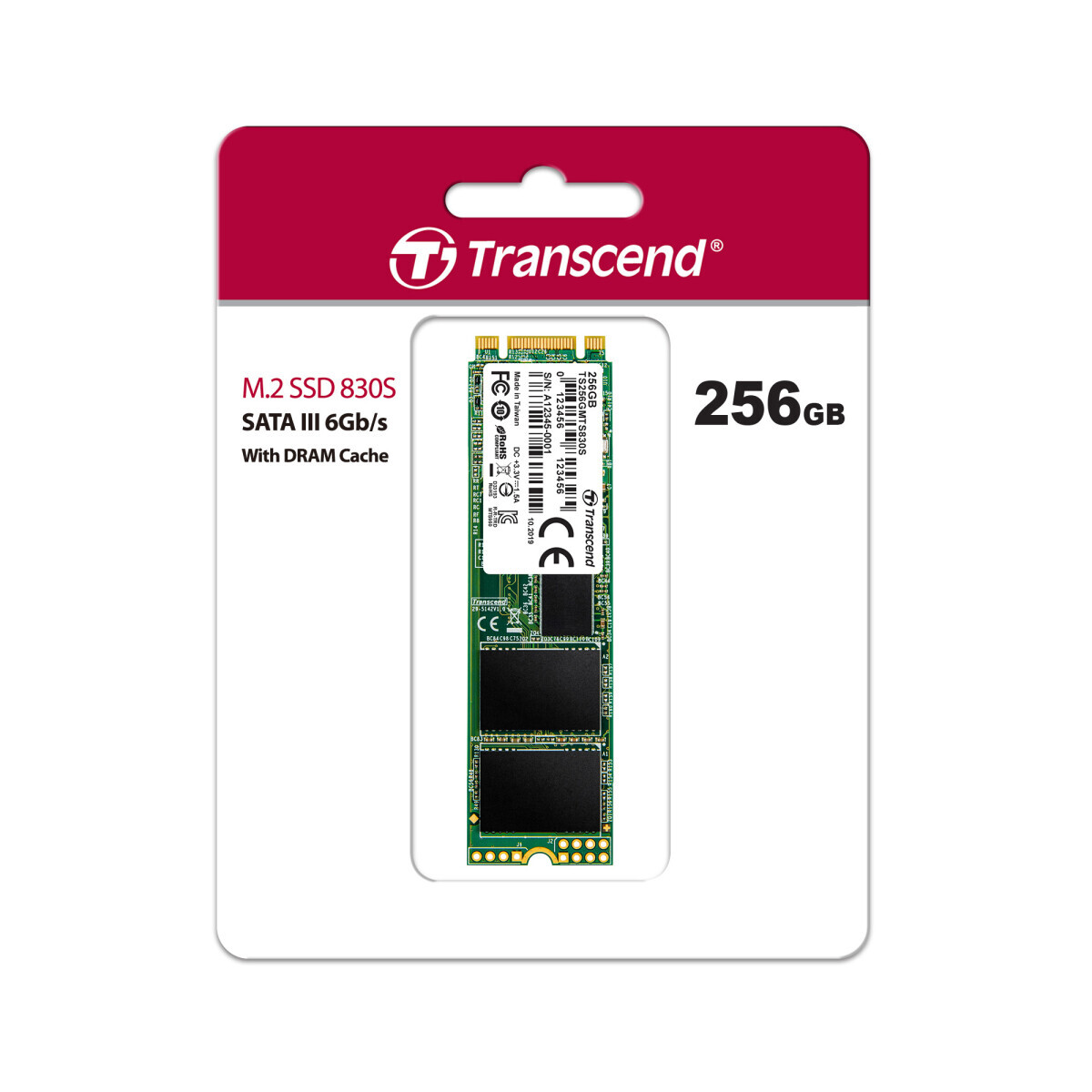 SSD Transcend 256GB (TS256GMTS830S)
