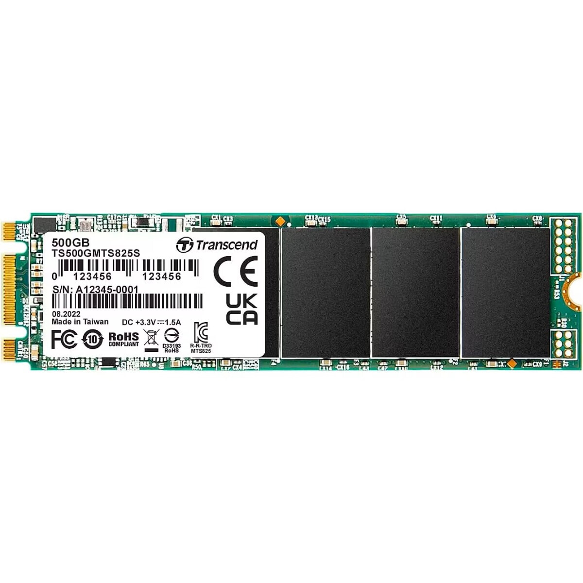 SSD Transcend 500GB (TS500GMTS825S) - foto 2