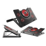 Dzesēšanas paliktnis klēpjdatoram Genesis OXID 550 Black (NHG-1411)