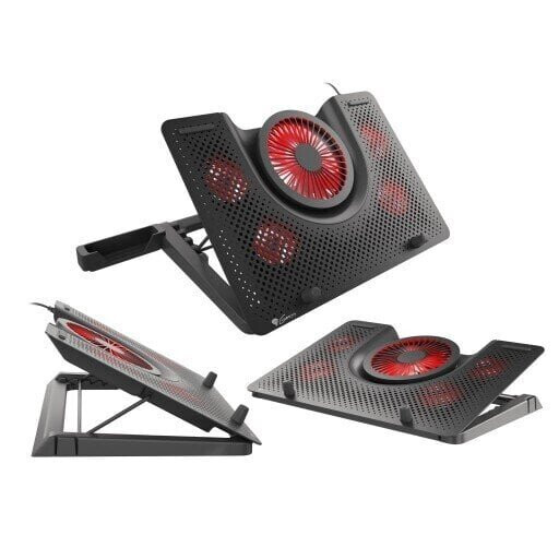 Dzesēšanas paliktnis klēpjdatoram Genesis OXID 550 Black (NHG-1411) - foto 2