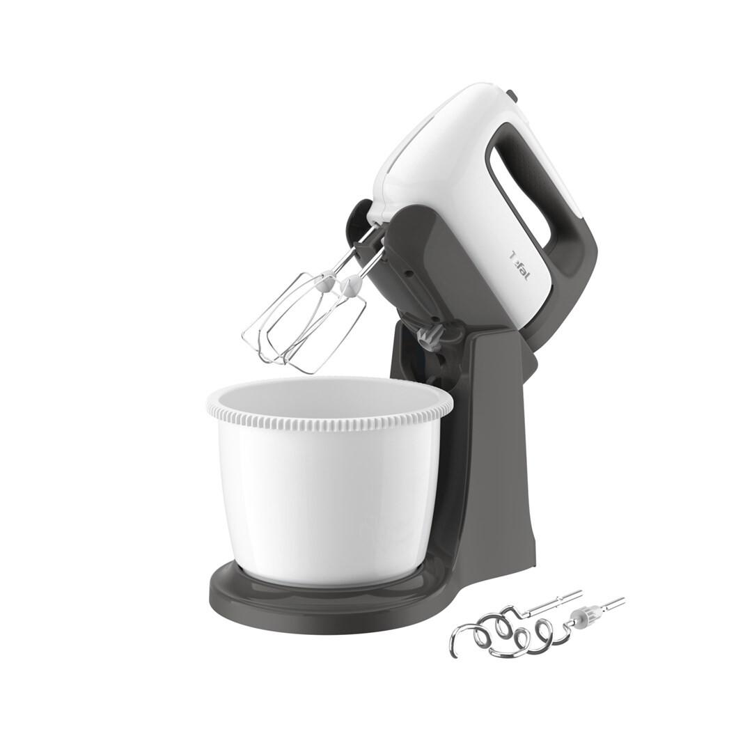 Mixer Tefal Prep'Mix+ HT4641 500W Grey and White - HT464138