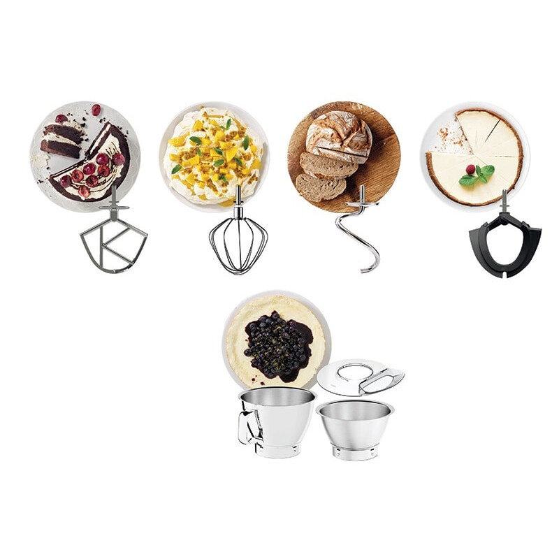 Mixer Kenwood Mixer Stand 1200W Silver (KVC85.004SI)