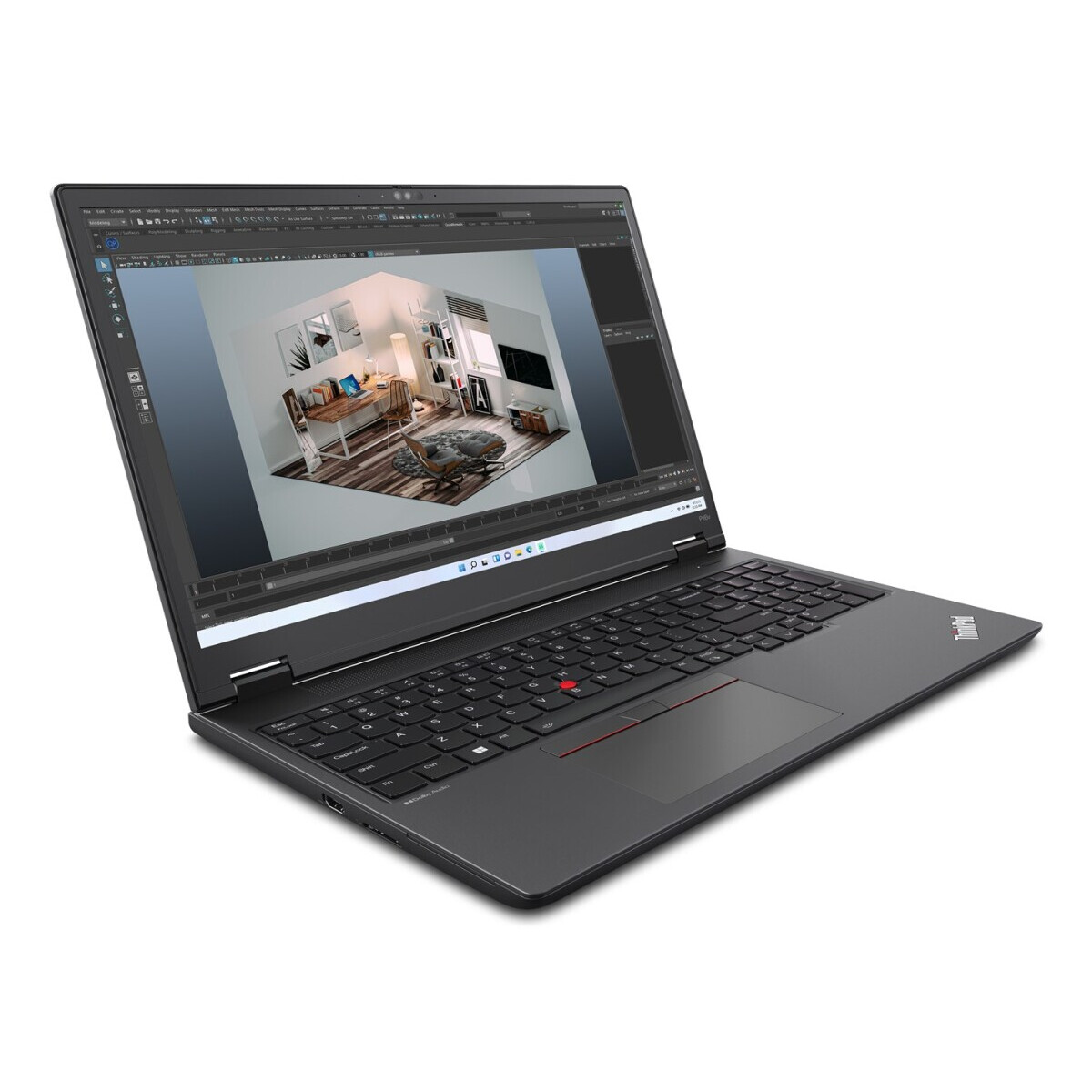 Portatīvais dators Lenovo ThinkPad P16v Gen 1 AMD Ryzen 7 PRO 7840HS 16" 16GB 512GB Black (21FE000WPB) - foto 2