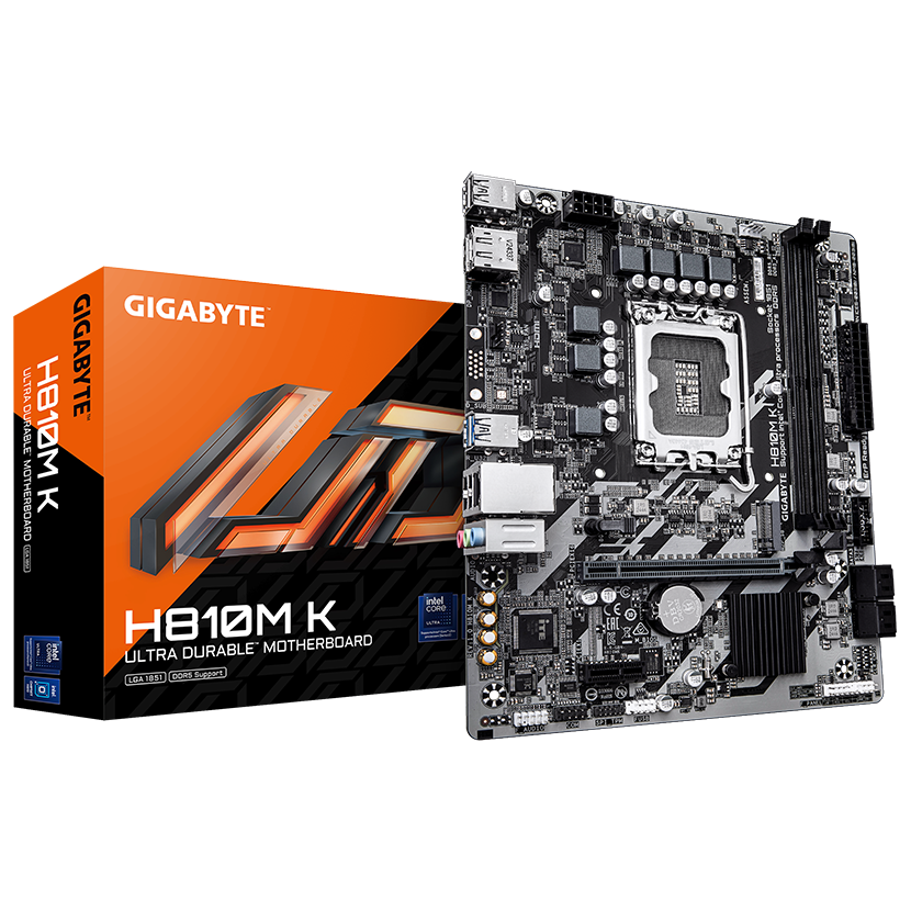 Pamatplate Gigabyte H810M K Intel H810 (H810M K 1.0)