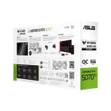 ASUS TUF Gaming TUF-RTX5070TI-O16G-BTF-WHITE NVIDIA GeForce RTX 5070 16GB White (90YV0N60-M0NA00)