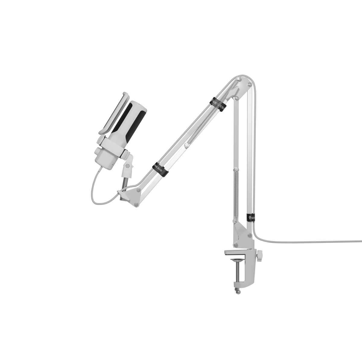 Mikrofons Natec GENESIS Radium 251 White (NGM-2355) - foto 2