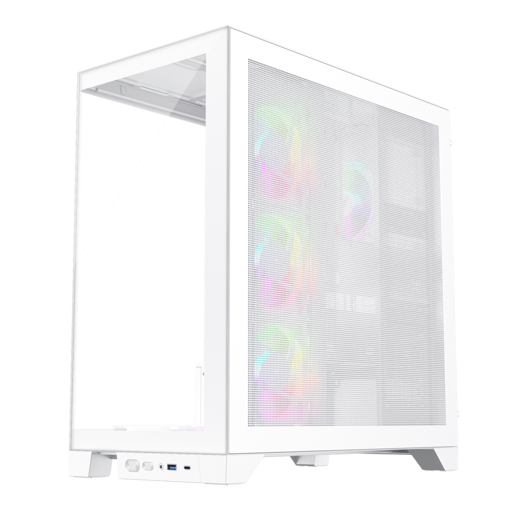 Datoru korpuss 1stPlayer White (Mi8-WH-3FC7R-W-1FC7-W) - foto 3