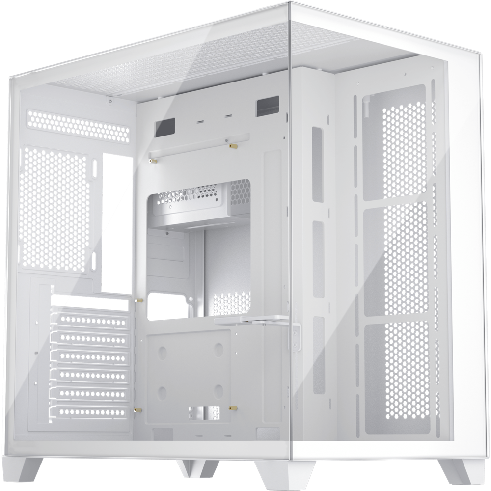 Datoru korpuss 1stPlayer White (MV8-TP-WH-3F7R-W-1F7-W)