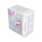 Datoru korpuss 1stPlayer White (T7-P-WH-4F7-W)