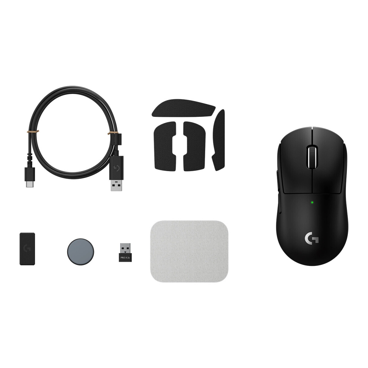 Pele Logitech G Pro X Superlight 2c, Black (910-007532) - foto 3