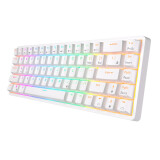 Tastatūra ROYAL KLUDGE G68 US White (RKG68-W-RS-US)