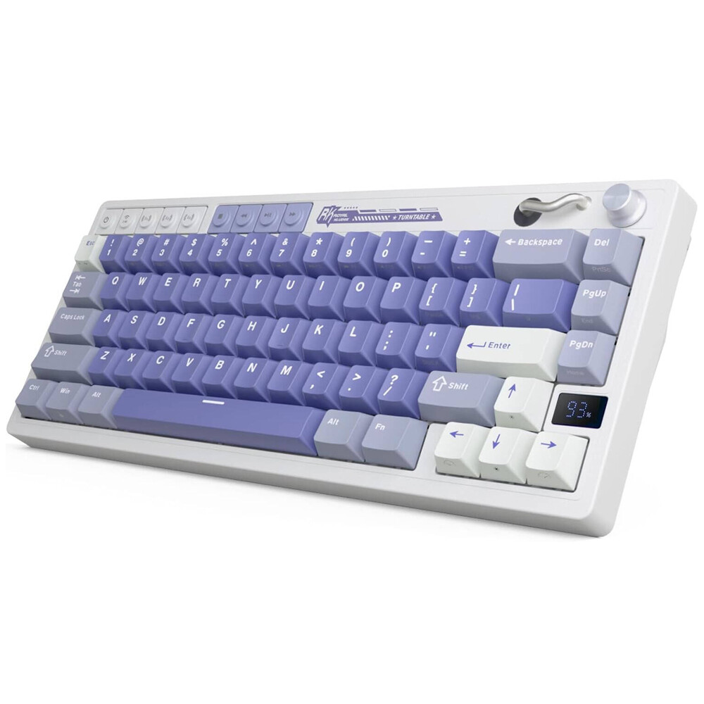 Tastatūra ROYAL KLUDGE M65 US Ocean Blue (M65-OB-BS-US) - foto 3