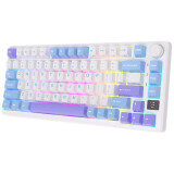 ROYAL KLUDGE M75 Taro Milk, Cream Switch, US (M75-TM-CS-US)